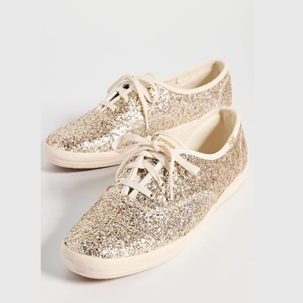 Keds Womens Champion Glitter Sneaker - 8M